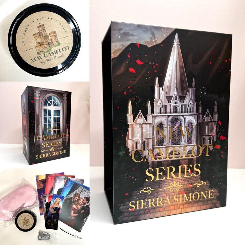 The Pretty Little Words New Camelot by Sierra Simone FULL BOX *SIGNED*