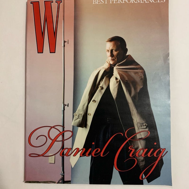 W “Best Performances” Daniel Craig Issue Volume 1 Magazine 