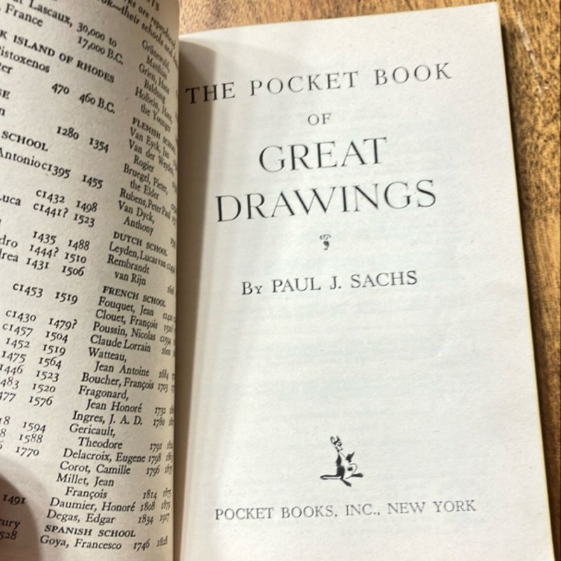 The Pocket Book of Great Drawings (1951)