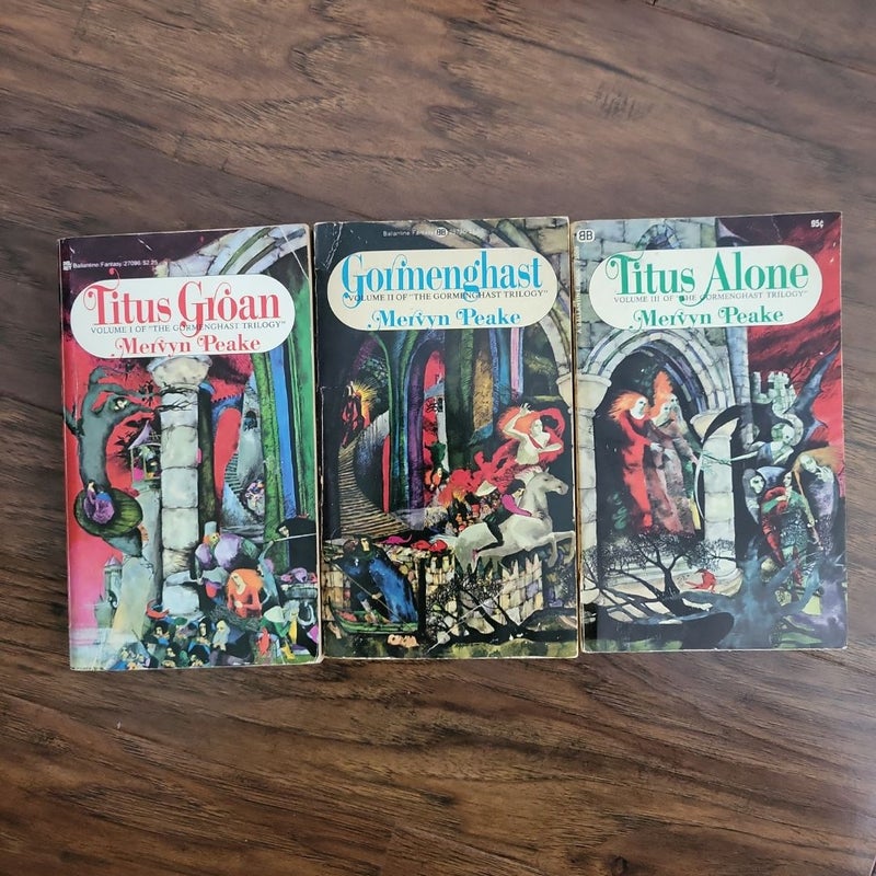 Gormenghast Trilogy- Mervyn Peake