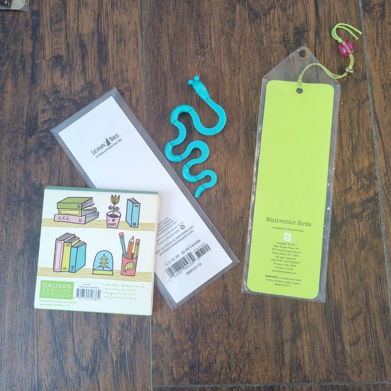 Bookmarks (set of 3) and Bookplate set