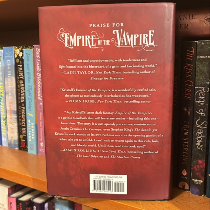 Empire of the Vampire (Signed B&N first edition)