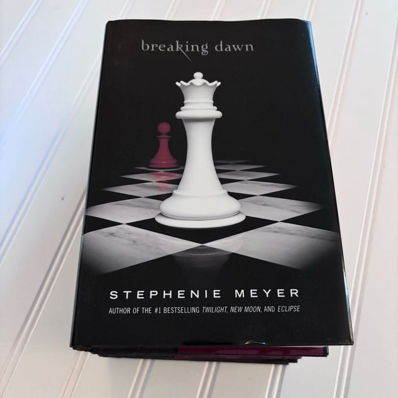 Set of 4 hardcover Twilight book collection