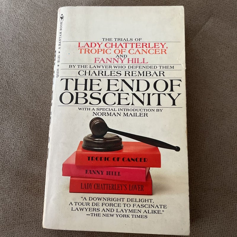 The End of Obscenity