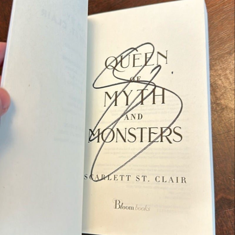 SIGNED Queen of Myth and Monsters