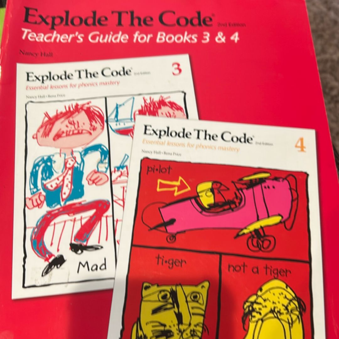 Explode The Code teacher guide 3-4
