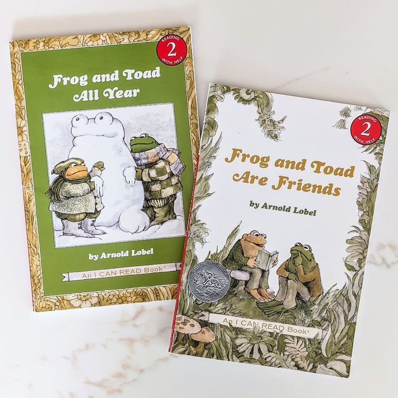Frog and Toad Bundle of 4 Books