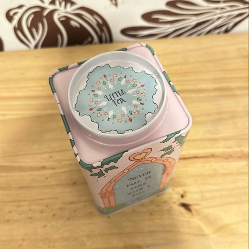 One Upon a Broken Heart tea tin 