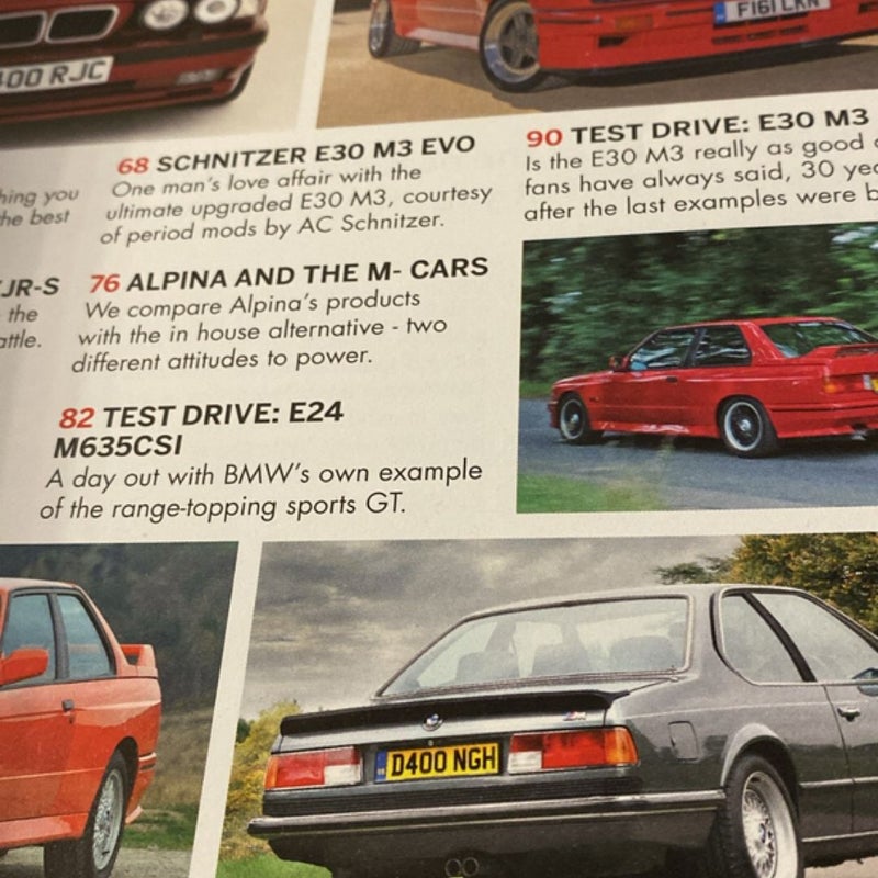 Classics World German Magazine BMW M Powered Saloons of the 1980s (2021)