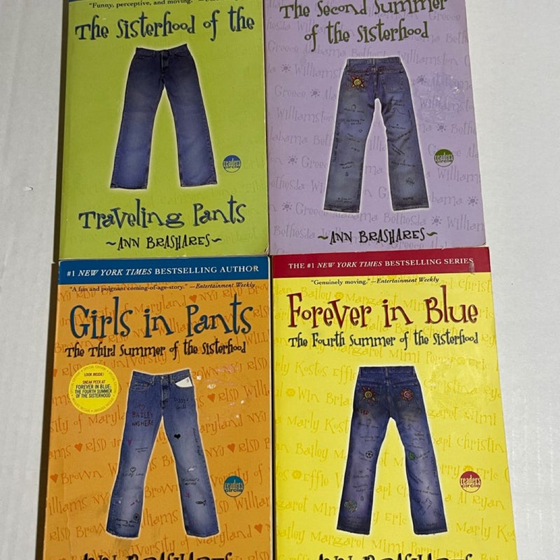 The Sisterhood of the Traveling Pants 4 book series