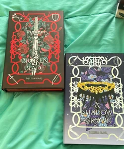 The Halfling Saga books 1 & 2 bookish box editions