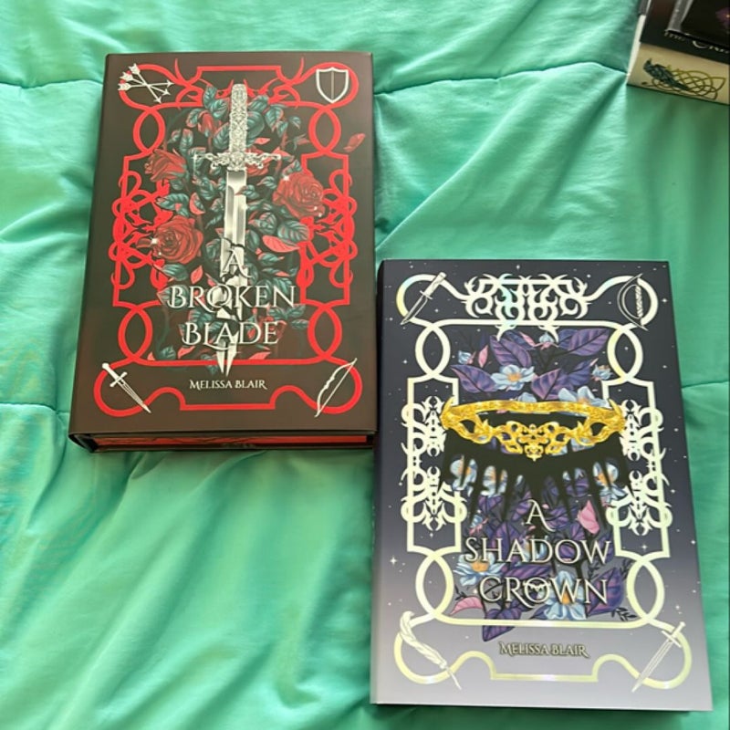 The Halfling Saga books 1 & 2 bookish box editions
