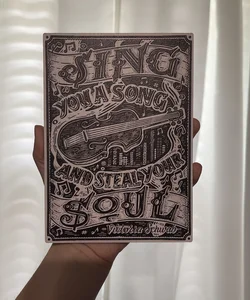 This Savage Song Wooden Engraving Owlcrate