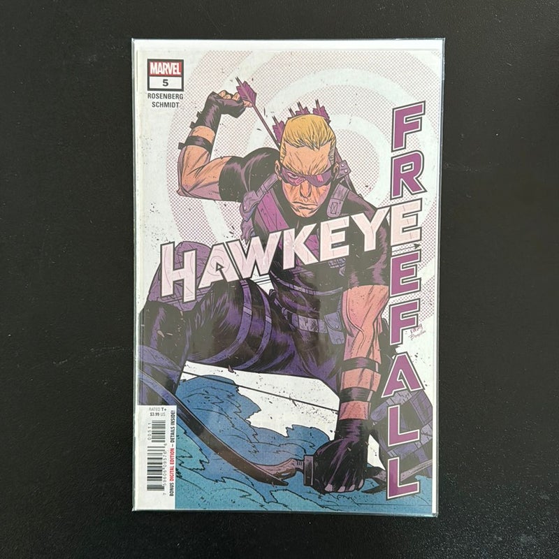 Hawkeye # 5 Free Fall Marvel Comics 