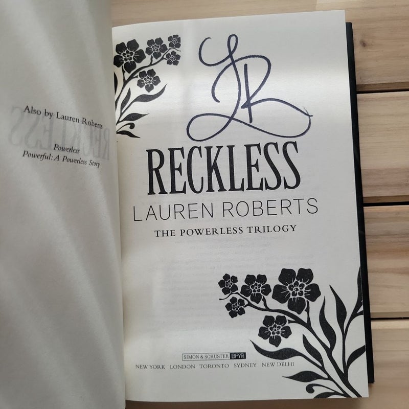 Reckless -Signed