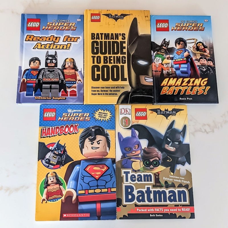 Lego Bundle of 5 HC/PB mix Books