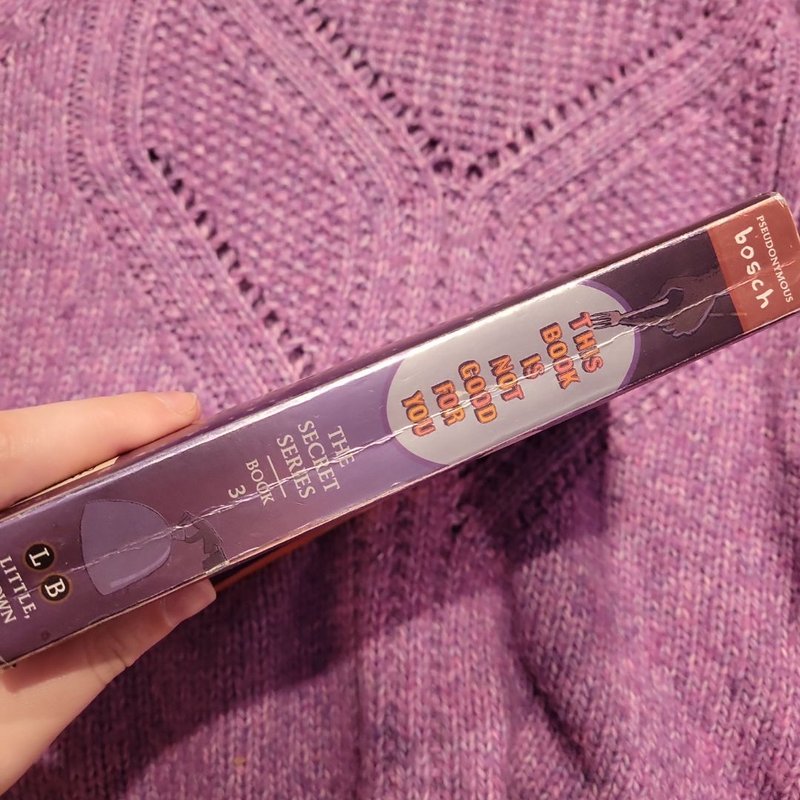 This Book Is Not Good for You