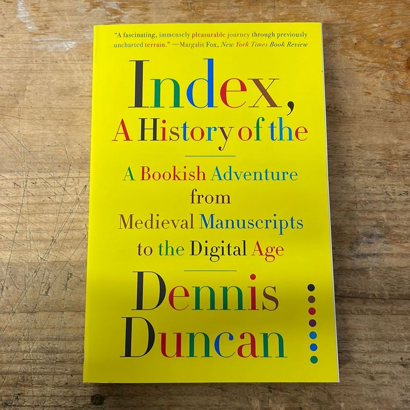 Index, a History of The