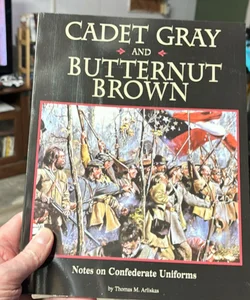 Cadet Gray and Butternut Brown