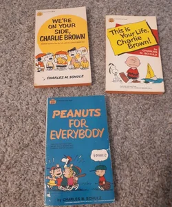 Charlie Brown trio of comic books