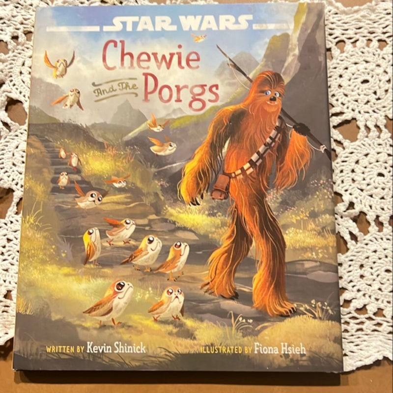 Star Wars Chewie and the Porgs