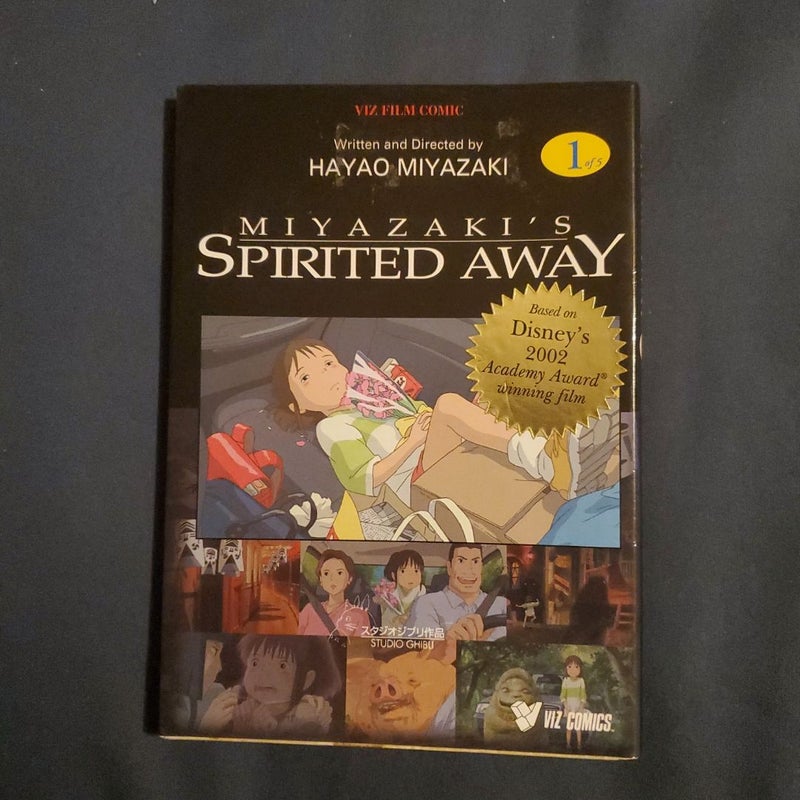 Spirited Away Film Comic, Vol. 1,4,5