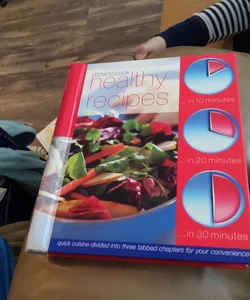 Time to cook healthy recipes 