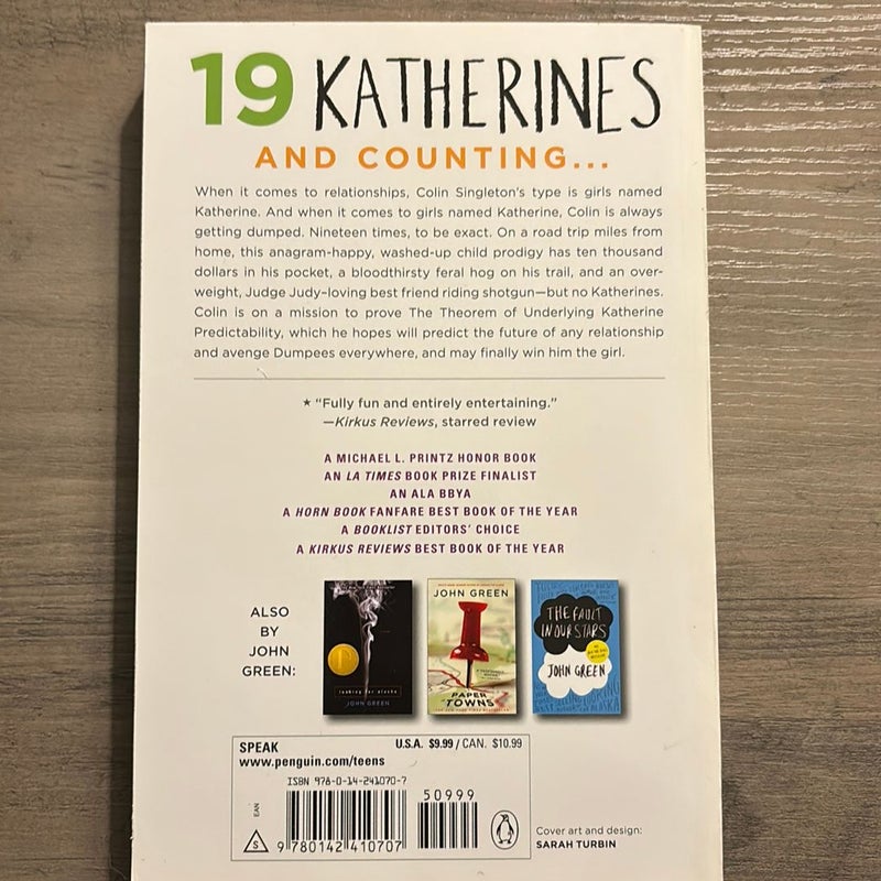 An Abundance of Katherines