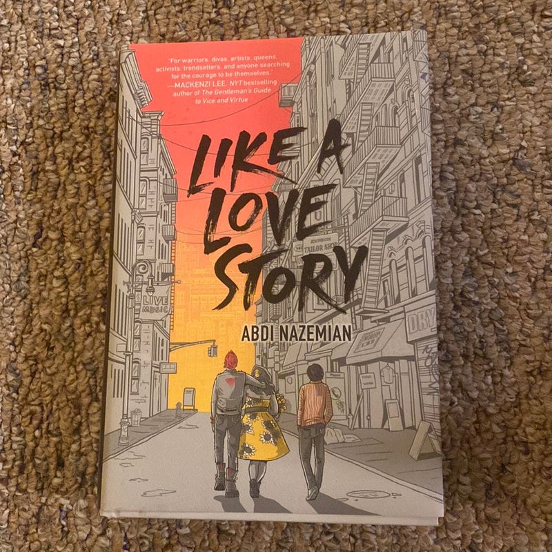 Like a Love Story by Abdi Nazemian Hardcover Pangobooks