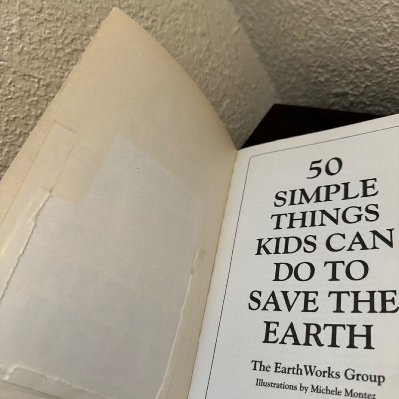 50 Simple Things Kids Can Do To Save The Earth