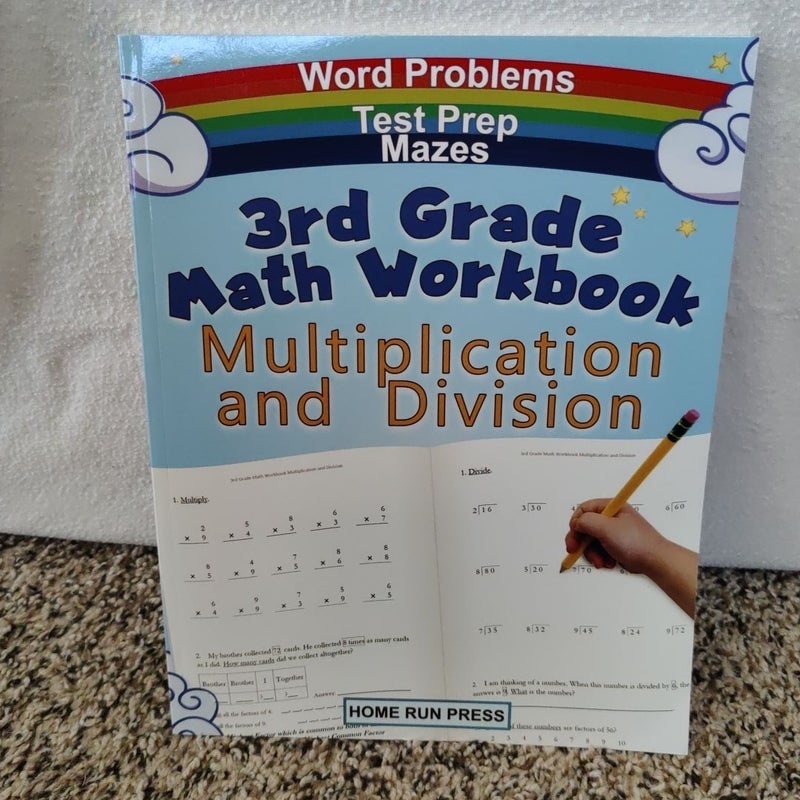 3rd Grade Math Workbook Multiplication and Division