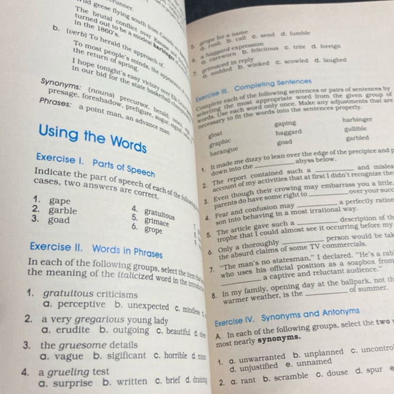 Building an Enriched Vocabulary  