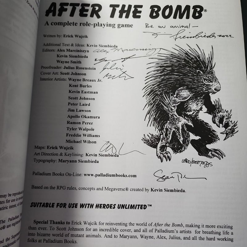 After the Bomb RPG (Signed)