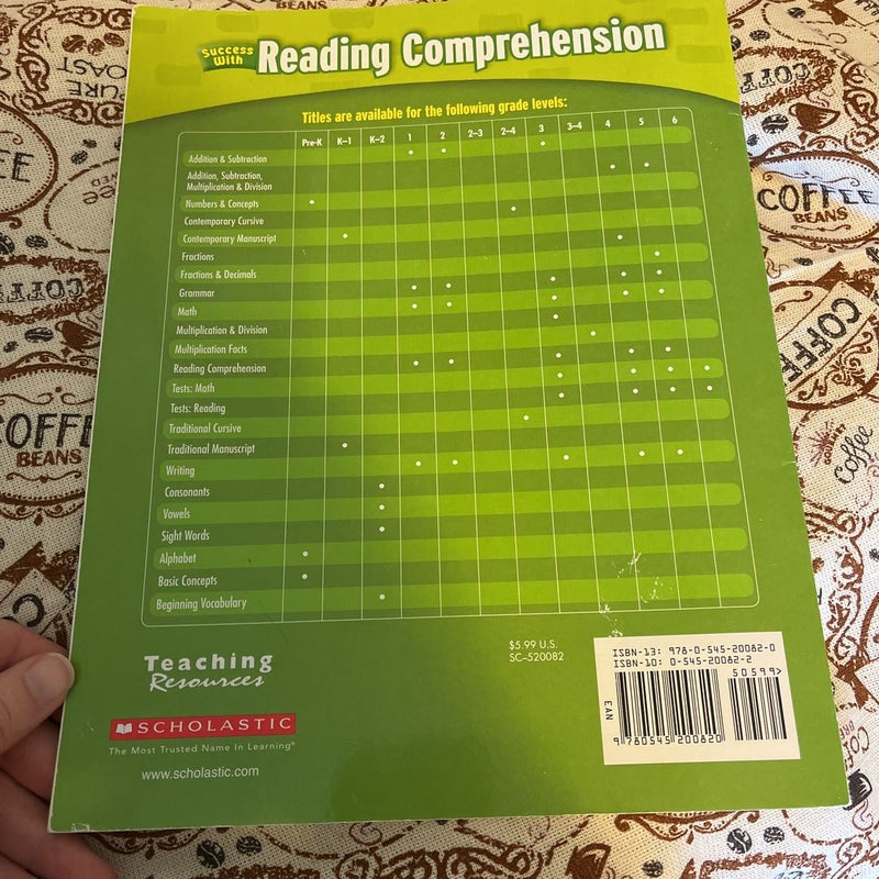 Scholastic Success with Reading Comprehension