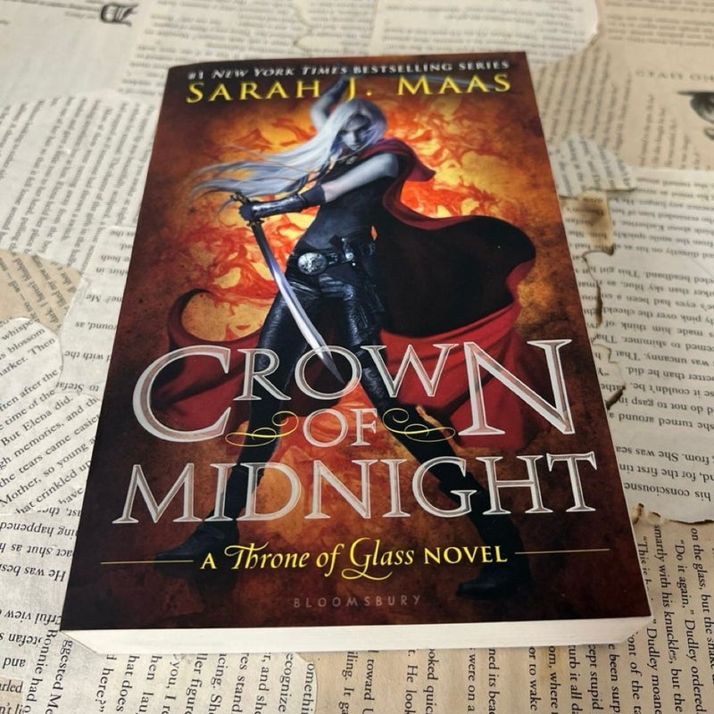 OOP original crown of midnight paperback