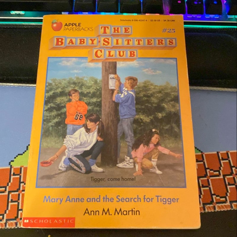 Mary Anne and the Search for Tigger