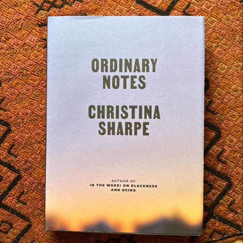 Ordinary Notes