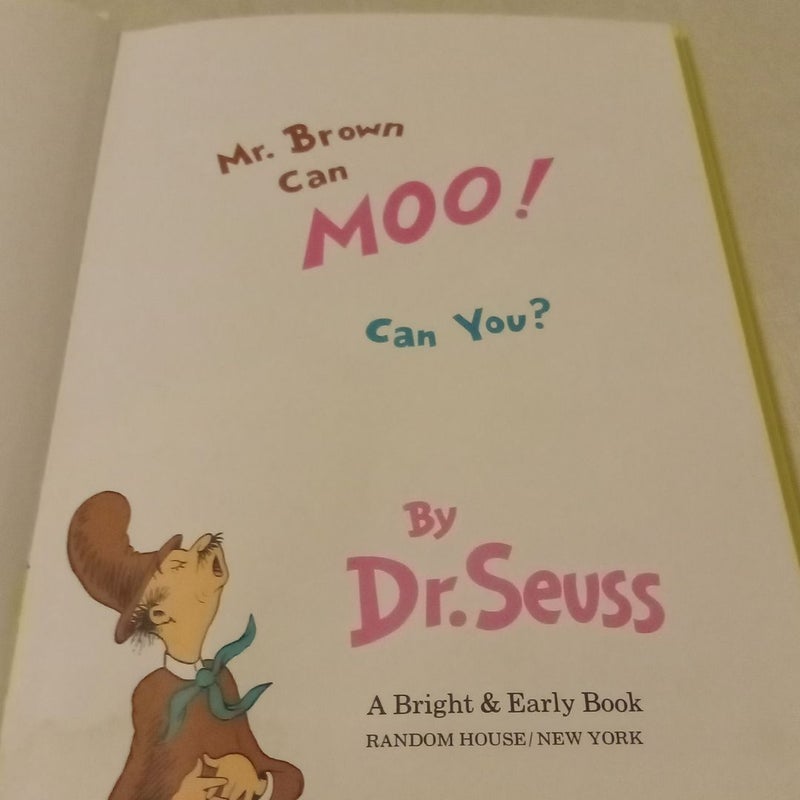 Mr. Brown can moo! Can you?