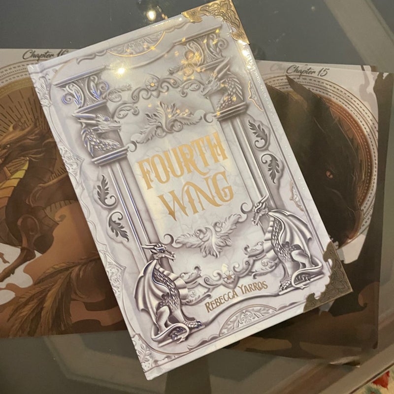 Fourth Wing (Bookish Box w/ page overlays)