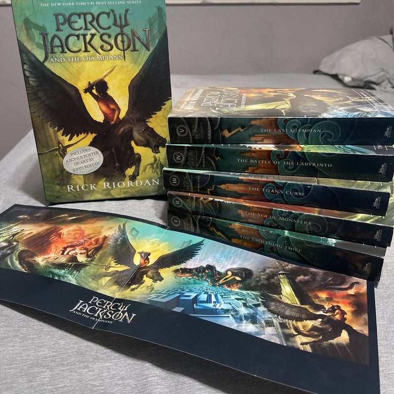 Percy Jackson 5 Book Series