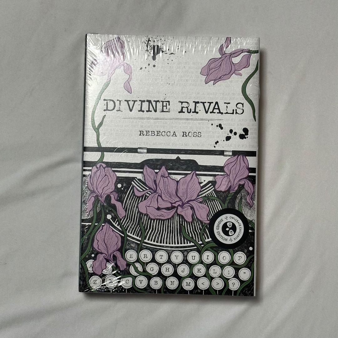 Authentic Owlcrate Divine Rivals by Rebecca Ross