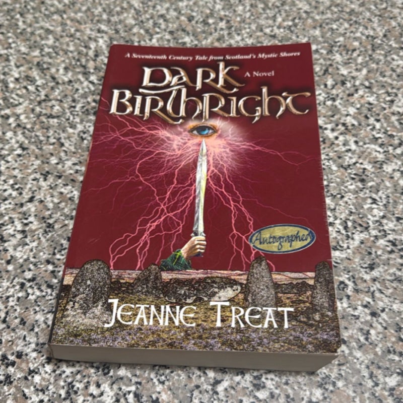 Dark Birthright signed by author First Edition