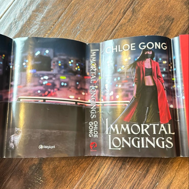 Immortal Longings - Fairyloot signed exclusive edition