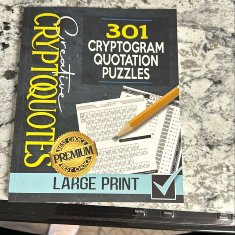 301 Cryptogram Quotation Puzzles 