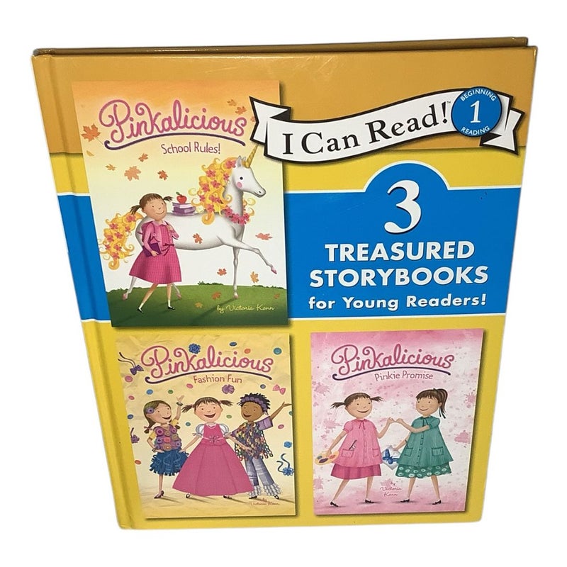 Pinkalicious I Can Read 3 Treasured Storybooks for Young Readers 
