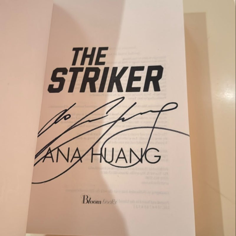 The Striker B&N signed