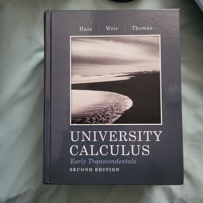 University Calculus, Early Transcendentals