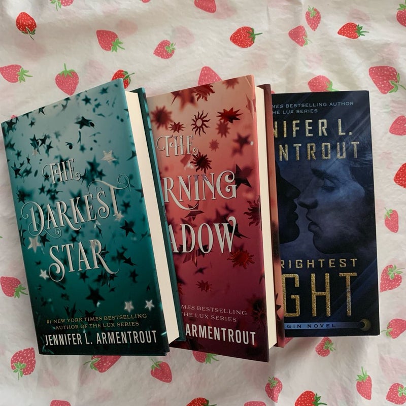 The Darkest Star, The Burning Shadow, *SIGNED* The Brightest Night