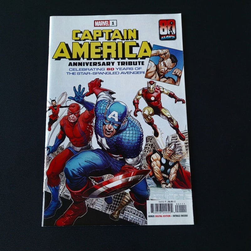 Captain America: Anniversary Tribute #1
