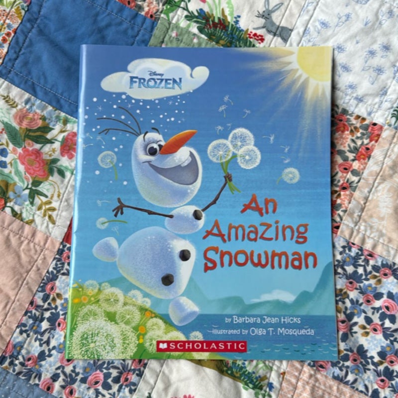 An Amazing Snowman